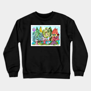 the refuge of the good fairy Crewneck Sweatshirt